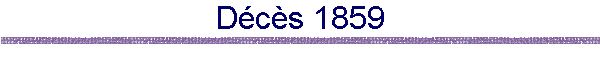 Décès 1859