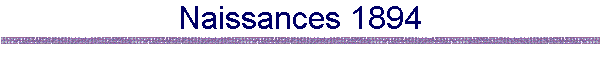 Naissances 1894